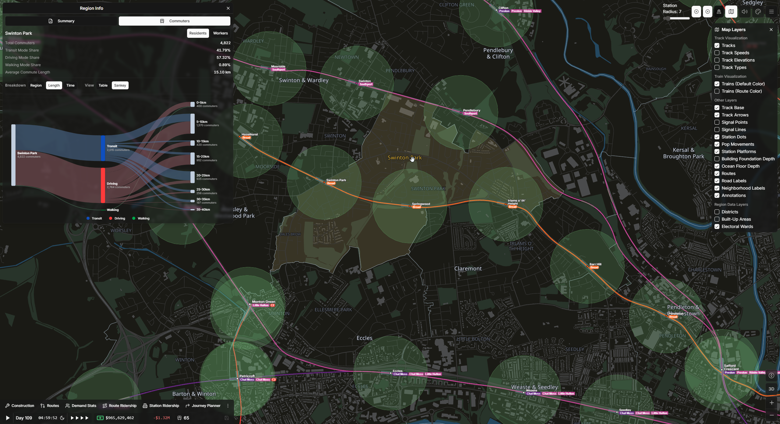 Subway Builder Modded hero background